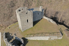 Vista dall'alto del Castello di Demofole